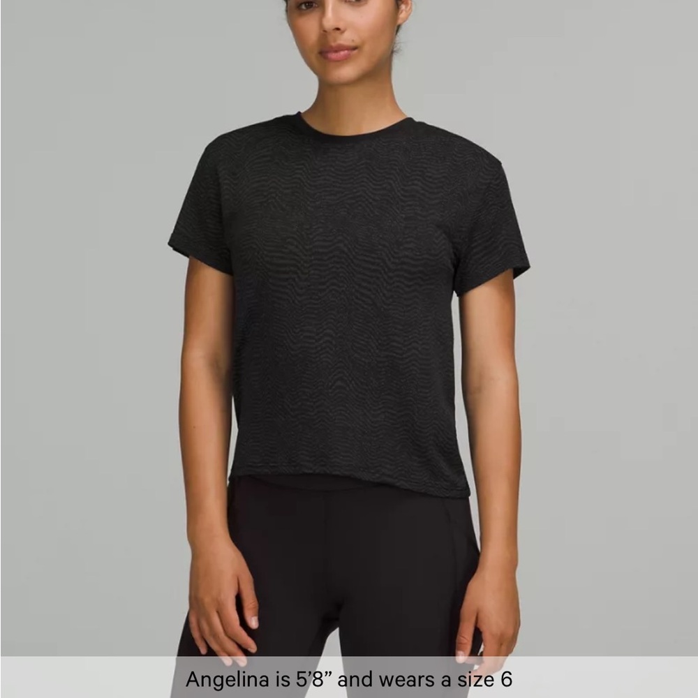 Lululemon Train to Be Short-Sleeve Shirt